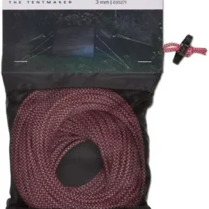 Hilleberg Reflective Cord Abspannleine rot-weiß Preis Gesenkt