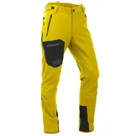 Angebot Maul Softshell-Tourenhose Seilschaft - dark yellow