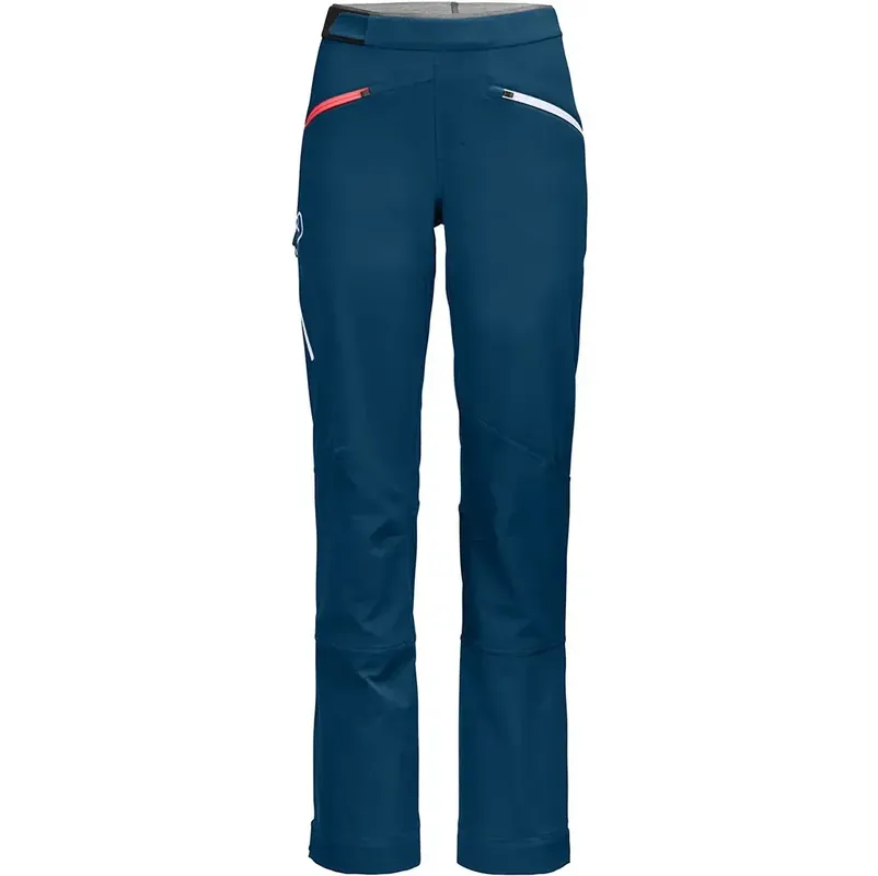 Rabatt Ortovox Col Becchei Pants Women - petrol blue
