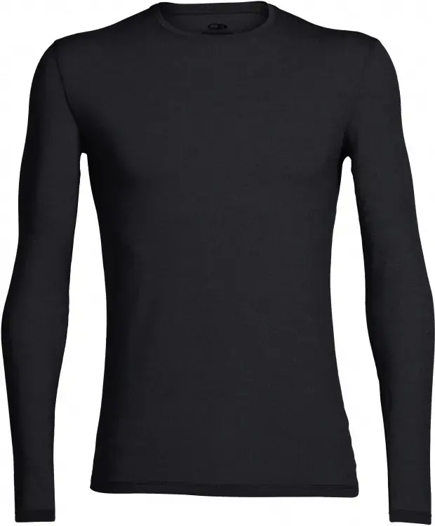 Neu Icebreaker Anatomica LS Crewe Men black