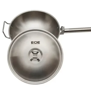 EOE Pann Wokpfanne mit Deckel 322mm Knallerangebot