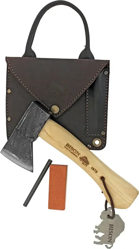 Heißes Angebot Bison Trekkingbeil Set