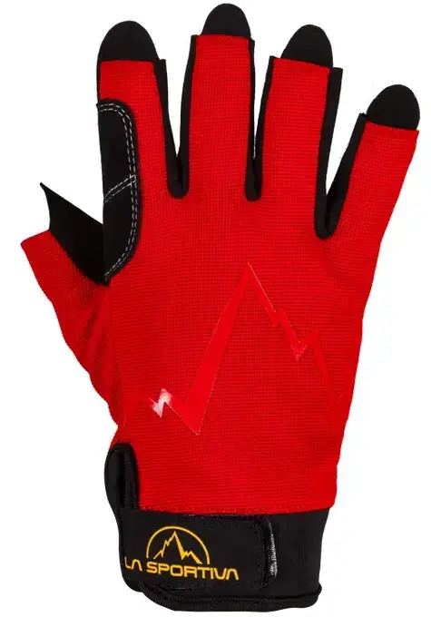 Günstig La Sportiva Ferrata Gloves - red