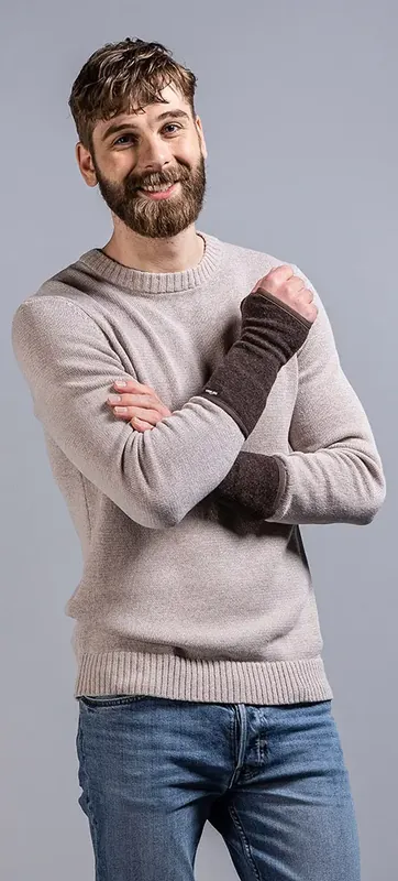 Garantierte Lieferung Tatonka Lakho Wrist Warmer - brown