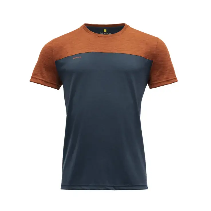Sonderaktion Devold Norang Merino 150 Tee-Brick Mel/Night