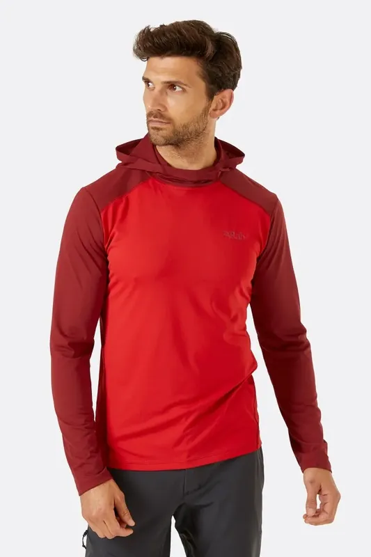 Rab Force Hoody Ascent Red/Oxblood Red Sofort Bestellen