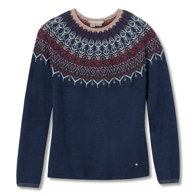 Nur Heute Royal Robbins Westlands Fairislecrew W Dp Blue Muir