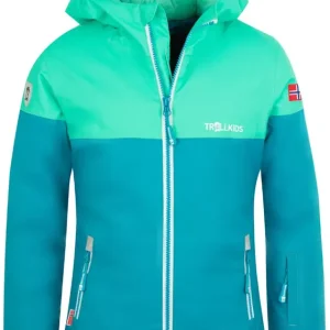 Wochenendangebot Trollkids Girls Hallingdal Jacket - petrol/dark mint