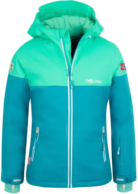 Wochenendangebot Trollkids Girls Hallingdal Jacket - petrol/dark mint