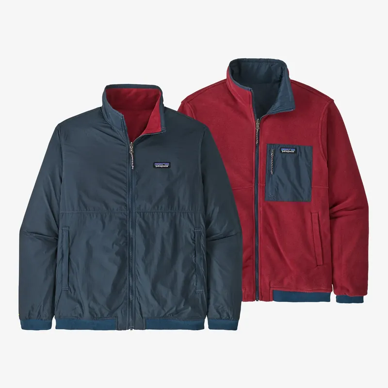 Super-Preis Patagonia M‘s Reversible Shelled Microdini Jkt Tidepool Blue