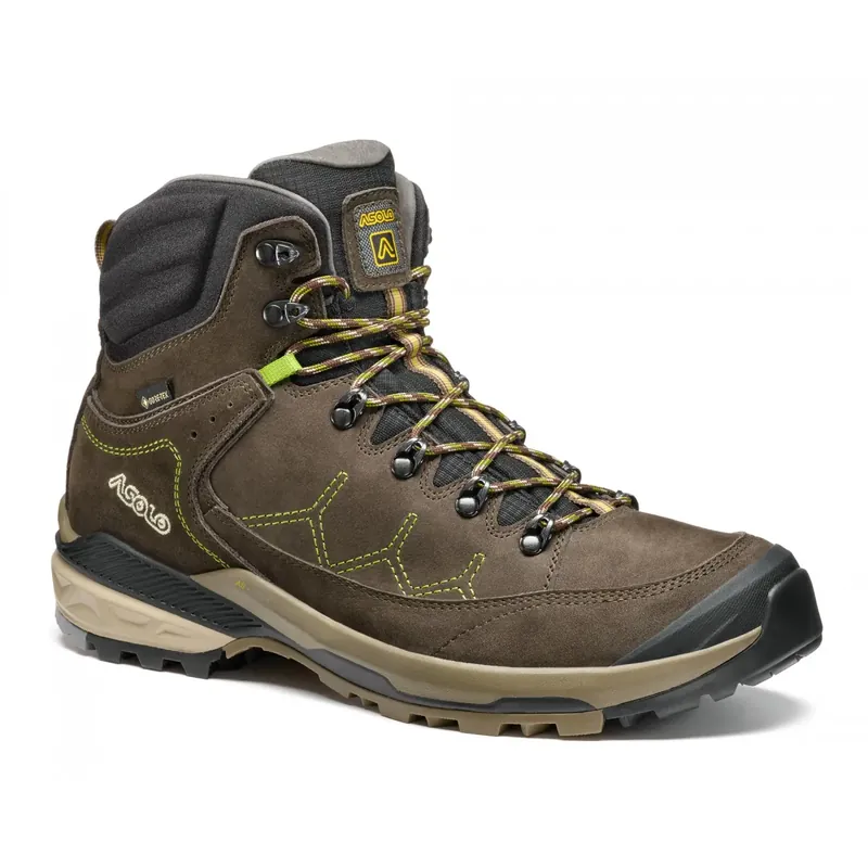 Asolo Falcon Evo NBK GV Dark Brown/Lime Abverkauf