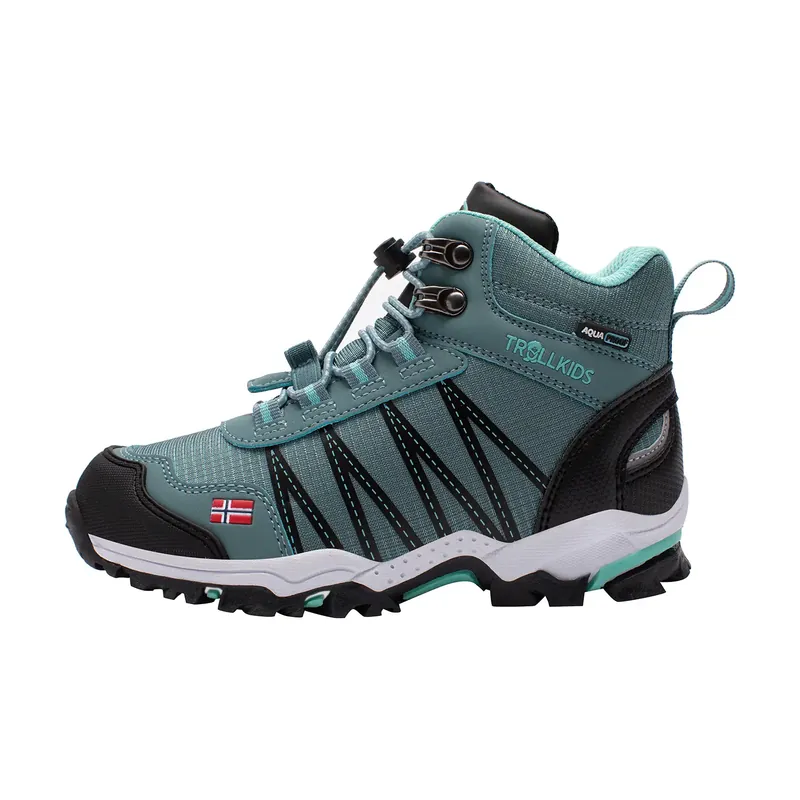 Finale Aktion Trollkids Kids Trolltunga Hiker Mid Green/Teal