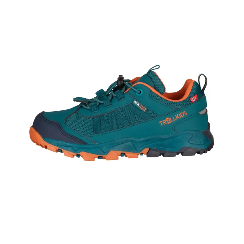 Garantierte Lieferung Trollkids Kids Tronfjell Hiker Low - lagoon/cinnamon