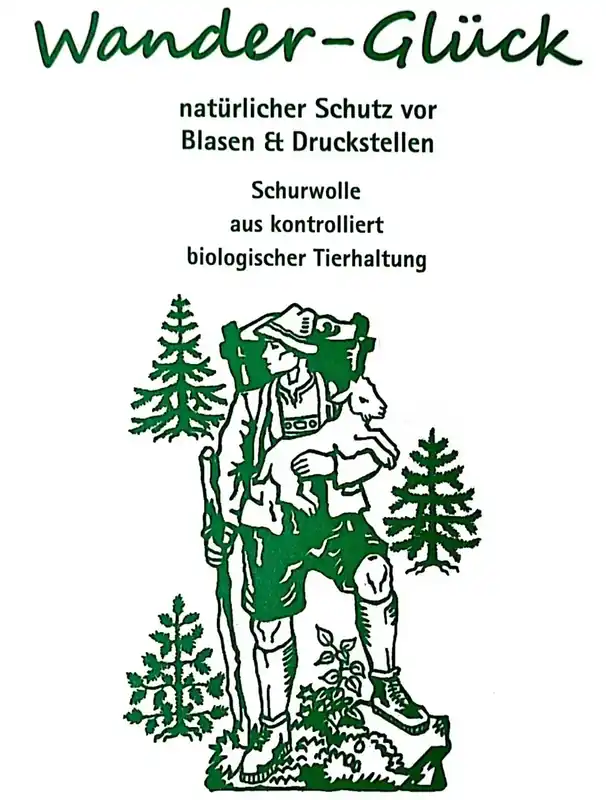 Rabatt Finkhof Wanderglück - Wolle zur Blasen-Vermeidung