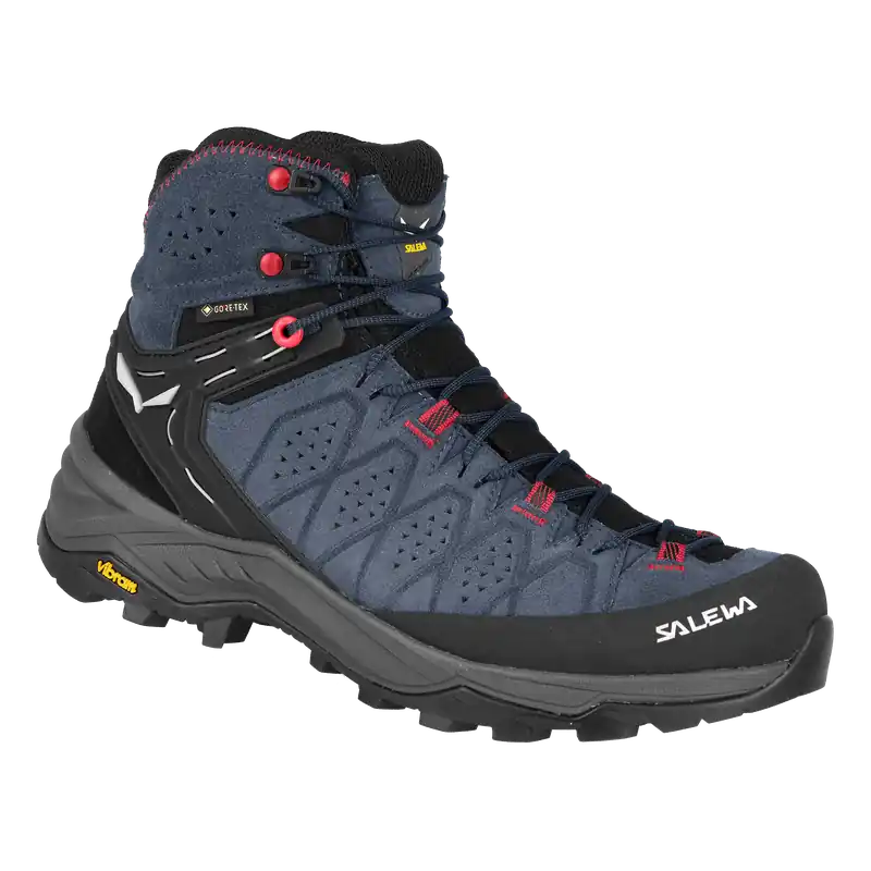 Must-Have Salewa WS Alp Trainer 2 Mid GTX Java Blue/Fluo Coral