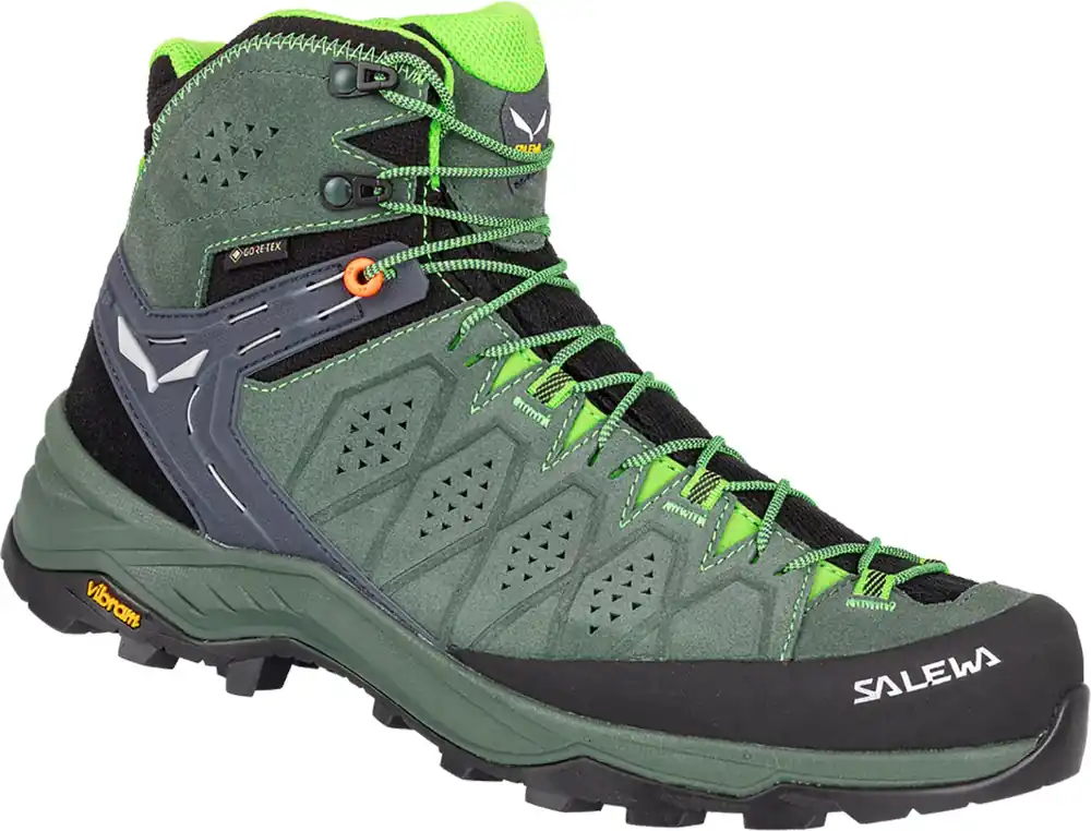 Salewa Alp Trainer 2 Mid GTX Men - raw green Echt