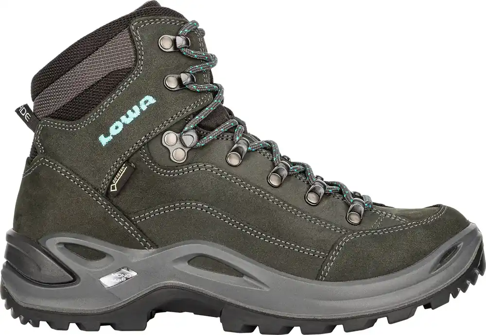 Lowa Renegade GTX Mid Women - asphalt/türkis Sonderaktion