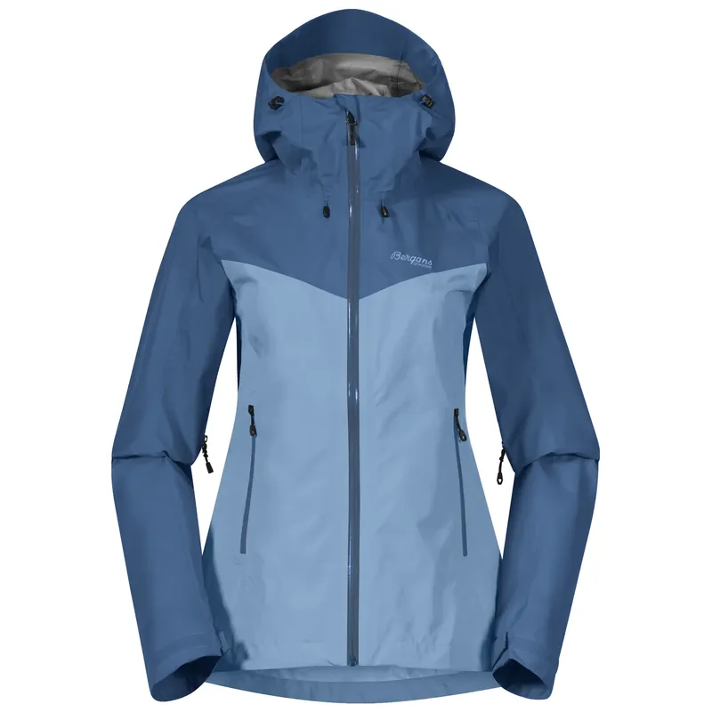 Solange Der Vorrat Reicht Bergans Skar Light 3L Shell Jacket Women Pacific Blue/North Sea Blue
