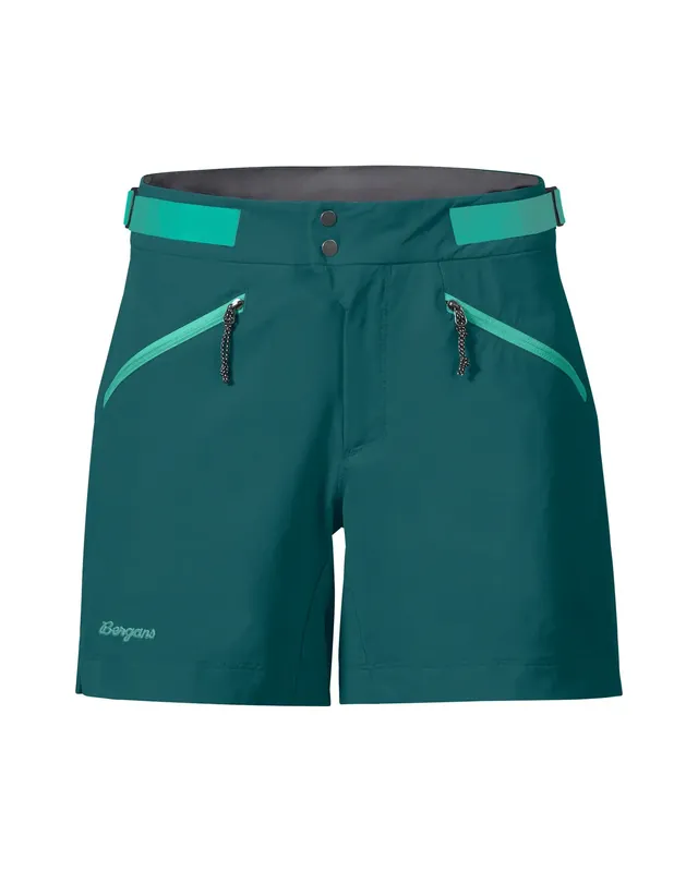 Bergans Tind Softshell Shorts-Malachite Green Neue Ware