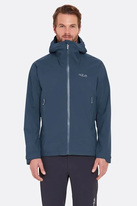 Rab Downpour Light Jacket Tempest Blue Preisknaller