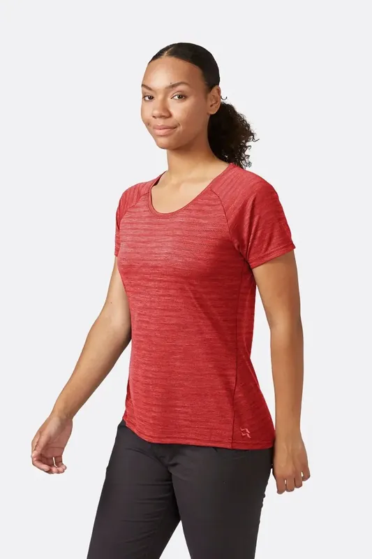 Nur Heute Rab Wisp Tee W Tuscan Red