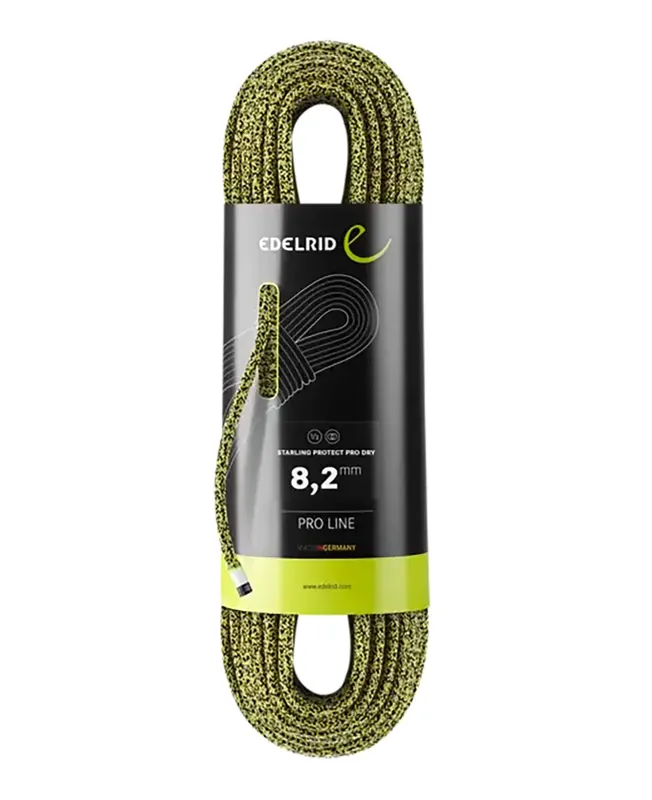 Edelrid Starling Protect Pro Dry 8,2mm Yellow-Night 60m Beliebt