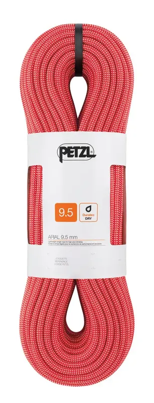 Rabatt Petzl Arial Rope 9.5mm Red