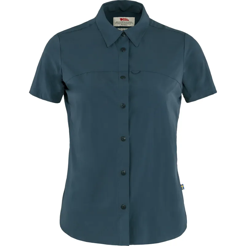 Geprüft Fjällräven High Coast Lite Shirt SS W Navy