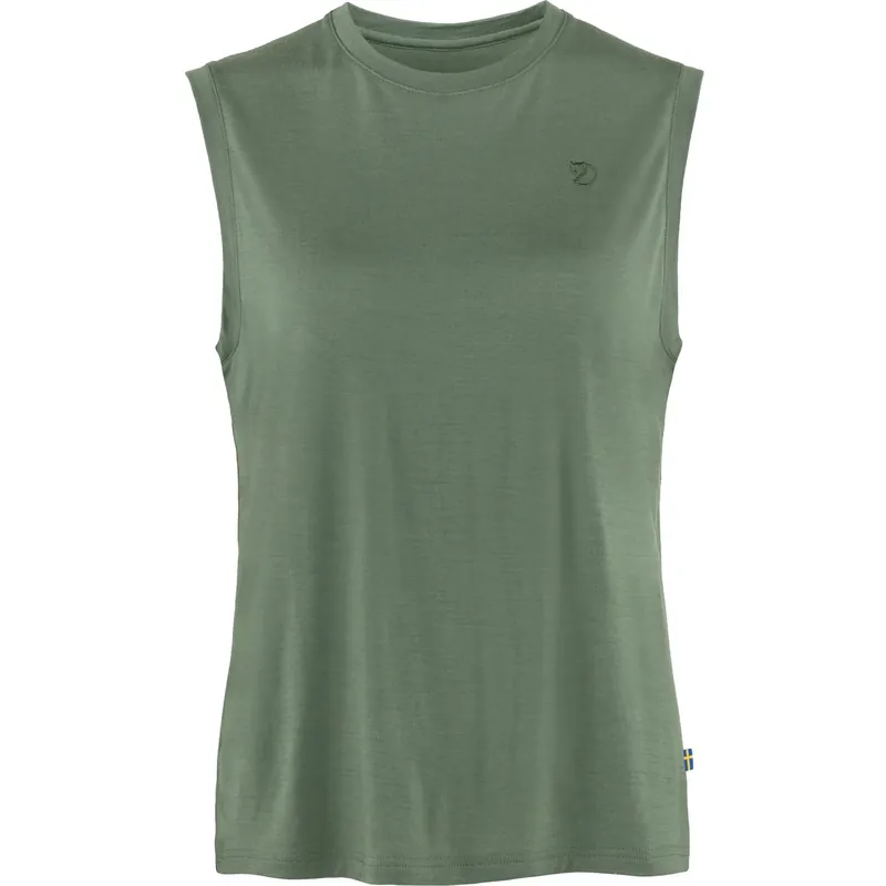 Fjällräven Abisko Wool Tank Top W Patina Green Must-Have