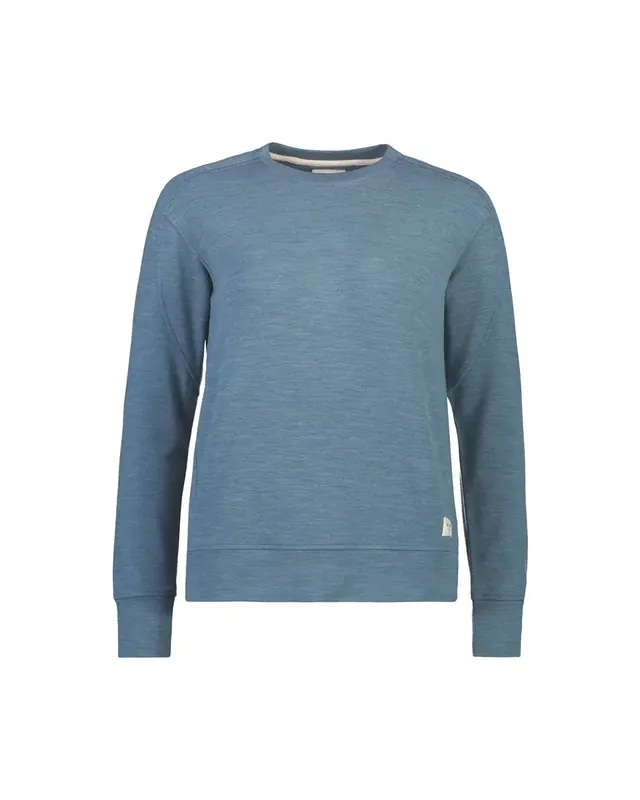 Mons Royale Covert Lite Crew W Smokey Blue Meistverkauft
