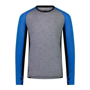 Bestseller Mons Royale Temple Merino Air Con LS Blue Gravel