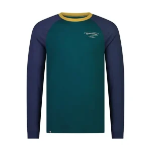 Mons Royale Icon Merino Air Con Raglan Evergreen/Midnight Expressversand