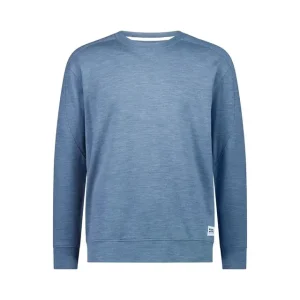 Mons Royale Covert Lite Crew Smokey Blue Nur Heute