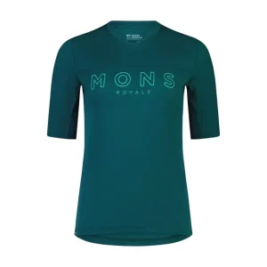 Mons Royale Redwood Merino Air Con VT W Evergreen Solange Der Vorrat Reicht