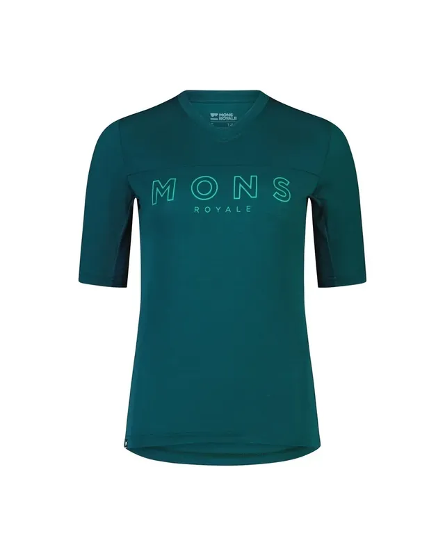 Mons Royale Redwood Merino Air Con VT W Evergreen Solange Der Vorrat Reicht