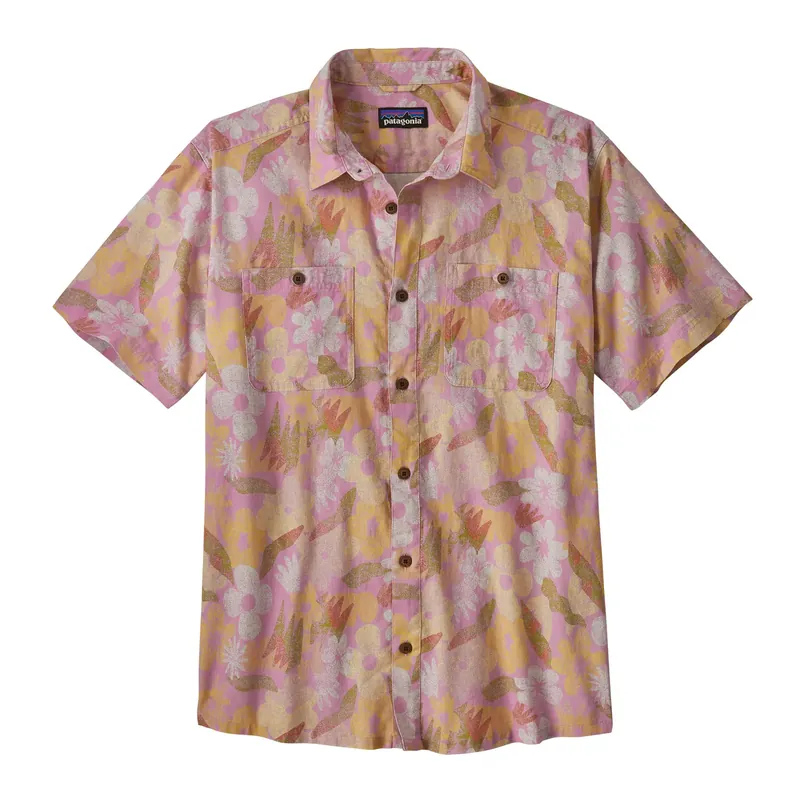 Patagonia Back Step Shirt Channel Spring/Mauve Geprüft