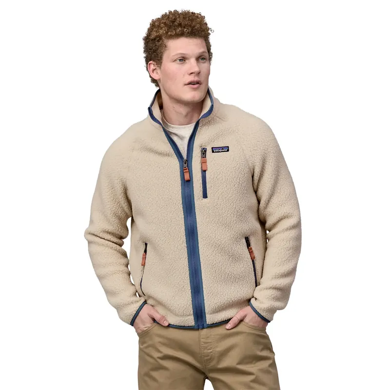 Patagonia Retro Pile Jacket Dark Nature/Utility Blue Sichere Zahlung