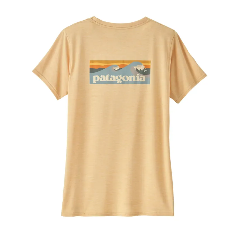 Patagonia Capilene Cool Daily Graphic Shirt W Sandy Melon Preis Gesenkt