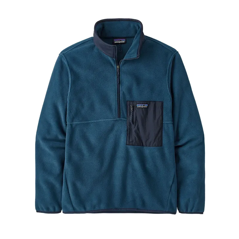 Knallerangebot Patagonia Microdini 1/2 Zippullover Tidepool