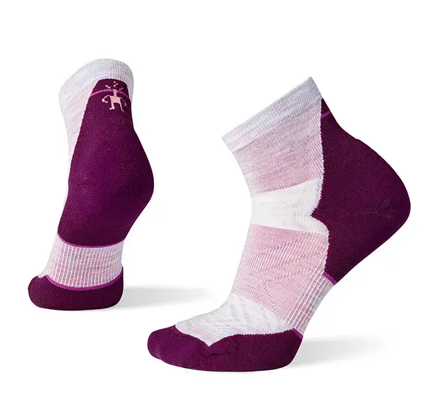 Billig Smartwool Run Targeted Cushion Ankle-W-Purple