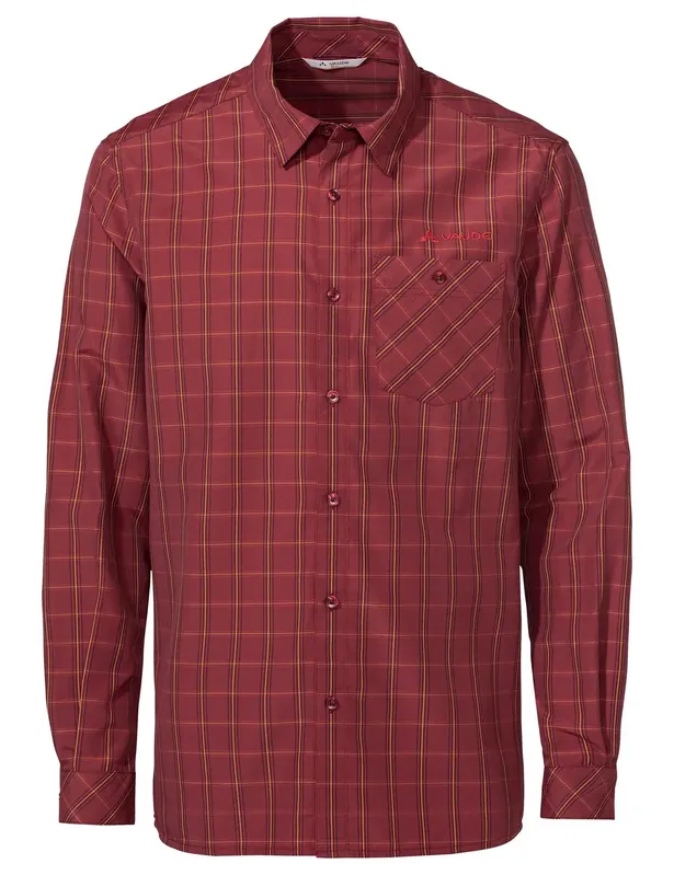 Markenprodukt Vaude Albsteig LS Shirt Carmine