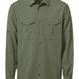 Billig Vaude Rosemoor LS Shirt Cedar Wood
