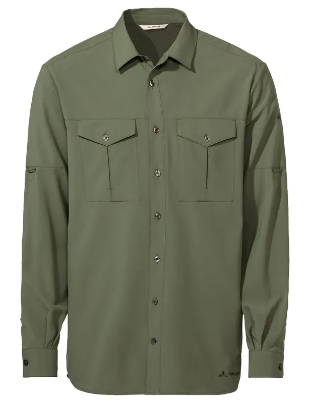 Billig Vaude Rosemoor LS Shirt Cedar Wood