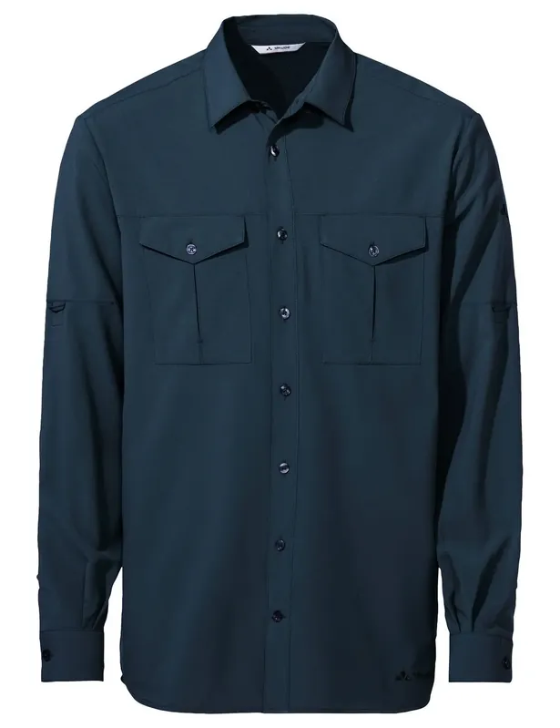 Knallerangebot Vaude Rosemoor LS Shirt Dark Sea Uni