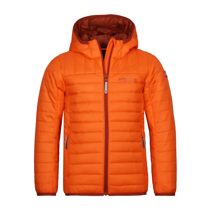 Trollkids Kids Eikefjord JKT Orange/Red Brown Kracherpreis
