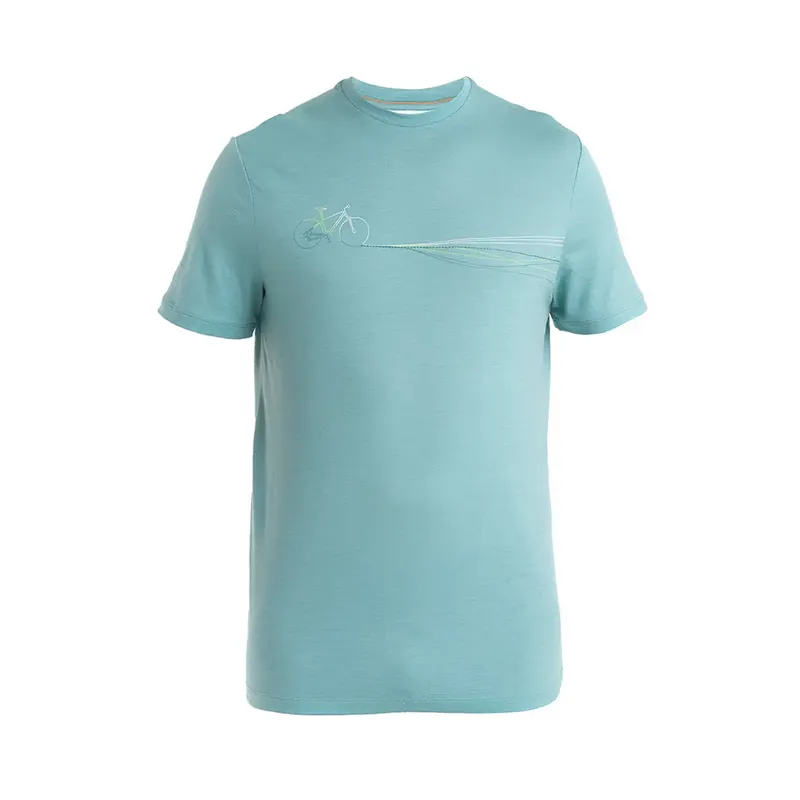 Icebreaker Merino 150 Tech Lite SS Tee Cadence Paths Ray Garantierte Lieferung