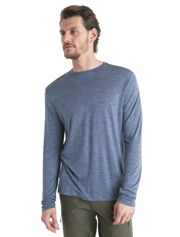Icebreaker Merino 125 Cool Lite Sphere LS Dawn Hthr Schnäppchen