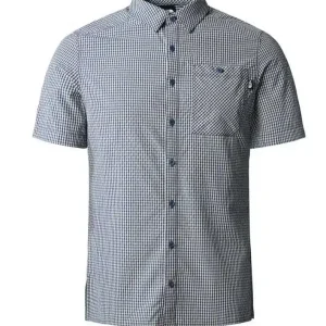 Must-Have The North Face Mens SS Hypress Shirt - Shady Blue Plaid