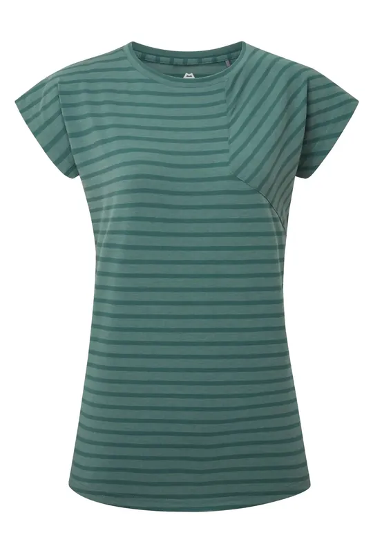 Neu Mountain Equipment Silhouette Tee W Fern Stripe