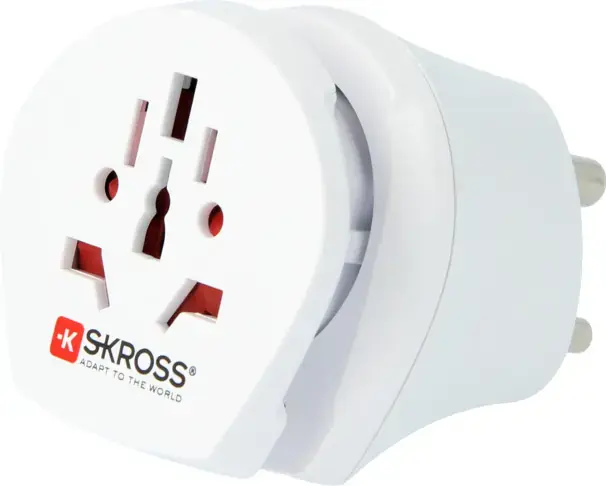 Begrenztes Angebot Skross Steckeradapter Combo World to India